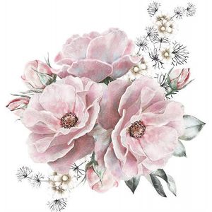 (30*60cm) de fleurs de Pivoine stickers muraux, vintage fleur stickers muraux, sticker mural fleur, d&eacute;coration de pivoine stickers muraux, la pivoine, sticker mural, mur de la chambre &agrave; coucher arri&egrave;re-plan - Neuf