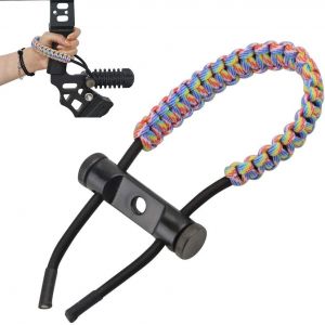 Sangle De Poignet Pour Tir À L'arc Élingue De Poignet D'arc Composé Réglable Pour Arc Classique Arc À Poulies Accessoires De Chasse - Neuf
