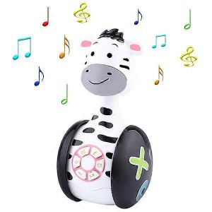 Girafe de dessin anim&eacute;, jouet musical et lumineux pour b&eacute;b&eacute;, id&eacute;al pour la petite enfance - Neuf