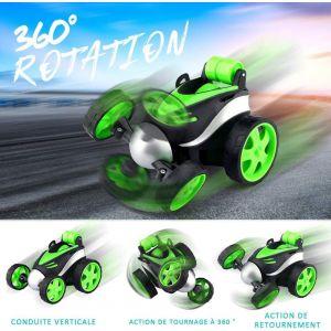 Contrôle à distance de Voiture de Jouets pour les Enfants de 3 4 5 6 7 8 9 10 Ans de Radio-commande de Voiture de 360° de Rotation Mini RC Stunt Voiture de Course Cadeau - Neuf