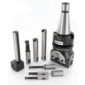 T&ecirc;te d'al&eacute;sage universelle automatique DIN2080 ISO40 diam. 78 MM 5-250 MM Vertex VBHU-207 - Neuf