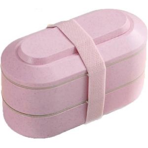 Bo&icirc;te &Agrave; Lunch/Bento Compartiment&eacute;e, Id&eacute;ale Pour Les &Eacute;tudiants, Les Employ&eacute;s De Bureau Et Les Pique-Niques. - Neuf