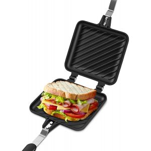 Subzonal-Machine &Agrave; Sandwich Chaud Po&ecirc;le &Agrave; Panini Antiadh&eacute;sive Double Face Fond Plat Pour Petit-D&eacute;jeuner - Neuf