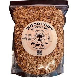 KAL-Copeaux De Bois De Fumage Pour Barbecue Et Fumoir 5 Litres 100 % Naturel Issu De Forêts Polonaises Vert Pomme - Neuf