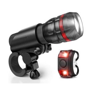 Ensemble De Feux Avant Et Arrière De Vélo Ultra-Lumineux À Piles ¿ Étanche, Plusieurs Modes, Durable Et Compact Pour Une Sécurité Maximale - Neuf