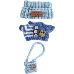 V&ecirc;tements de poup&eacute;e en Peluche,Peluche Ensemble Sweat &agrave; Capuche,Poup&eacute;es V&ecirc;tements,Poup&eacute;es Pull &Agrave; CapucheTenue Styl&eacute;eS'applique &agrave; 17 cm3.0 Plush Doll - Neuf