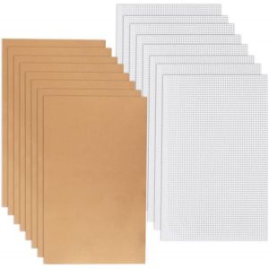 AYUHR-Feuille pour Déshydrateur 8pcs Films en Silicone Déshydratation et 8pcs Films en Téflon Déshydratation 27 x 17cm Anti-Ddhésif Feuille en Maille Réutilisables Tapis Vapeur Tapis De Fruits - Neuf