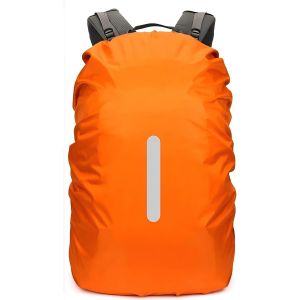 Rain Backpack Protection And School Bags,Waterproof Backpack Rain Cover With Reflectors & Non-Slip Crossed Straps For Hiking,Camping & Cycling - Neuf