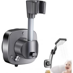 Support de pommeau de douche, sans per&ccedil;age, support de pommeau de douche, support de pommeau de douche, support de pommeau de douche - Neuf