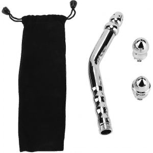 Lavement de pomme de douche,Douche anale,Nettoyant vaginal incurv&eacute;,Nettoyeur de bidet de lavement avec 2 t&ecirc;tes - Neuf