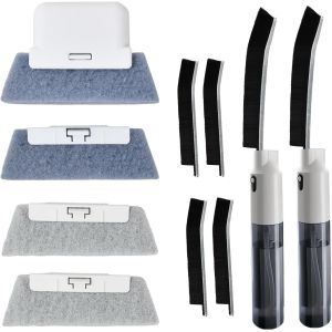 Lot De 10 Brosse De Nettoyage Des Interstices, Brosse &Agrave; Poils Durs, Brosse De Rainure, Brosse &Agrave; Joint Carrelage, Outil De Nettoyage Pour Fen&ecirc;tres, Portes, Carrelage, Cuisines, Salles De Bain - Neuf