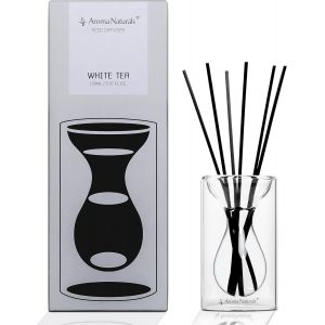 Diffuseurs De Parfum Pour La Maison,Bouteilles En Verre Diffuseur D'Huile Parfum&eacute;e Avec B&acirc;tonnets,150 Ml Cadeaux De Vacances Pour Toutes Les Occasions (White Tea) - Neuf