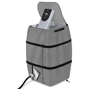 Couvercle de pompe de chauffage de spa de spa avec fen&ecirc;tre sup&eacute;rieure en PVC transparent,pompe de spa gonflable &eacute;tanche C - Neuf