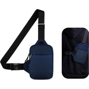 TIANYI-Sac Bandoulière des Sports, Sacoche Homme, Sac de Poitrine, Sac à Dos de Voyage pour Homme & Femme, de Loisir pour Le Quotidien - Neuf