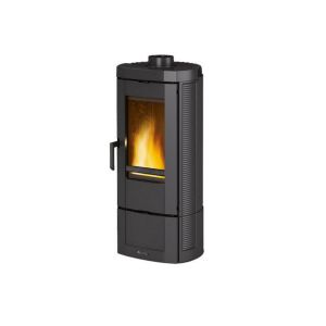 Nordica Extraflame - Po&ecirc;le &agrave; bois fonte 6.6kw noir antracite CANDYLEAN - Neuf