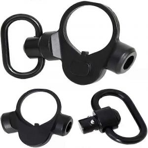 Nouveau Qd Sling Plaque D'adaptation 2 Positions Full Steel Quick Detach Dual Loop Receiver End Plate Hunting Part Accessories Pour Fusils De Chasse - Neuf