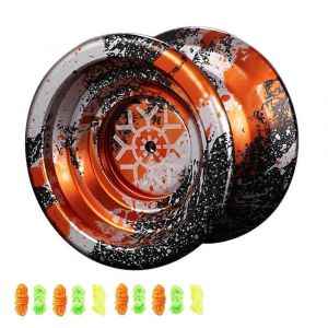 Yoyo insensible, Yoyo professionnel, balle de yo-yos de d&eacute;butant en aluminium avec balle pour les joueurs d&eacute;butants - Neuf