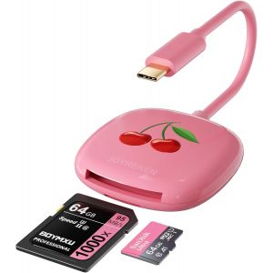 Lecteur de carte SD USB C pour iPhone 15,lecteur de carte mémoire 2 en 1,adaptateur USB C,design compact,compatible avec iPad Pro,MacBook,Samsung Galaxy S20-S24 et autres appareils de type C (8 - Neuf