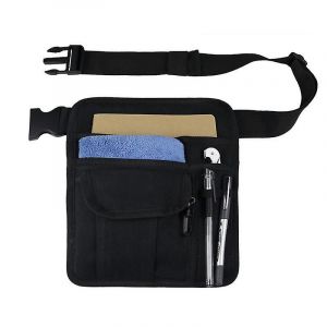 Restaurant Tablier De Serveur Pour Le Serveur, Serveuse, De L'utilité De La Ceinture De Fanny Pack, Poche Organizer Pour Le Livre D'or, Des Tablettes, De L'argent, Des Stylos Et Des Che - Neuf