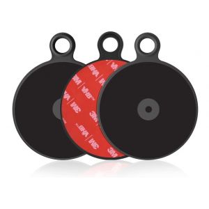 VornixorSarlshop-3 Pi&egrave;ces 70MM Universel Disques de Fixation Adh&eacute;sifs pour Tableau de Bord&iquest;Disques de Montage Support &agrave; Ventouse pour T&eacute;l&eacute;phone Voiture &iquest;Adapt&eacute;s &agrave; Tous Les Tomtom & Garmin GPS Voiture - Neuf