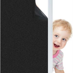 (45cm x 1m) Anti-coup d'oeil de la Fenetre Film, electrostatique, Opaque, Verre Intimite a l'arriere de la Fenetre de Film, de Bureau, de Maison, salle de Bains, Chambre a coucher, Cuisine - Neuf