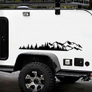 Autocollant pour pare-choc latéral de camping-car, pour voiture, camping-car, camion - Neuf