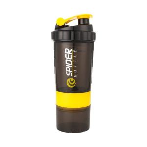 Bouteille Shaker Protéinée Anti-Fuite Ultime ¿ Mélange Fluide, Durable, Sans Bpa, Avec Compartiment De Rangement Pour Les Amateurs De Fitness - Neuf
