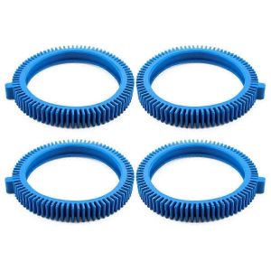 4pcs 896584000-143 Kit de pneu avant bleu avec remplacement de bosse pour nettoyeurs de piscine 2X,4X,pneu de piscine - Neuf