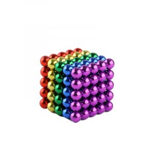 125 Boules Magnétiques Colorées De 5 Mm, Bucky Balls, Adaptées Aux Enfants De Plus De 10 Ans Pour Soulager Le Stress - Neuf