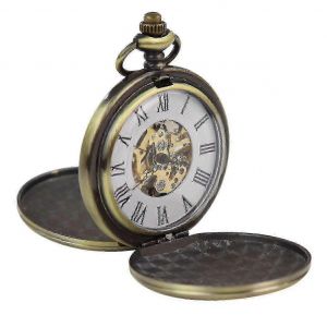 Montre De Poche M&eacute;canique Classique Vintage Squelette Automatique - Neuf