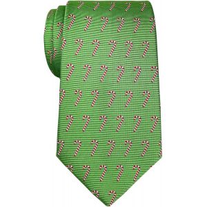 Cravate-&Agrave; &Eacute;toiles-Homme Vert Vert Taille Unique - Neuf