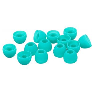 KAL-Écouteurs De Remplacement En Silicone 7 Paires (Ensemble De 14 Pièces). Petit, Turquoise - Neuf