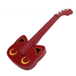 Ukulele en plastique pour enfants, mini guitare de simulation, instrument de musique pour debutants, cadeau - Neuf