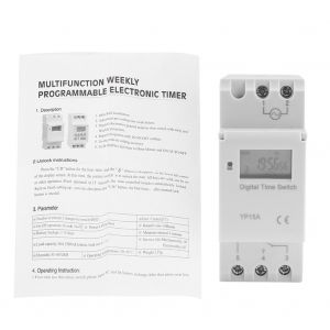 HJLIAN Relais programmable avec minuterie numerique LCD 16 A (24 V CC) - Neuf
