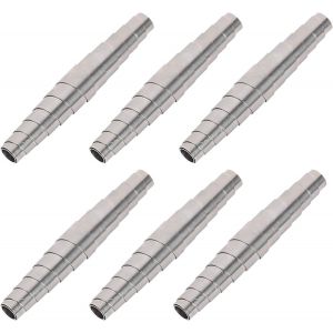 LETNERNY-Lot De 6 Ressorts Pour Sécateur - En Acier Inoxydable - Assortiment De Ressorts De Compression - Pour Sécateur À Fleurs, Arbres, Fleurs, Outils De Jardin - Accessoires De Rechange (Argenté) - Neuf