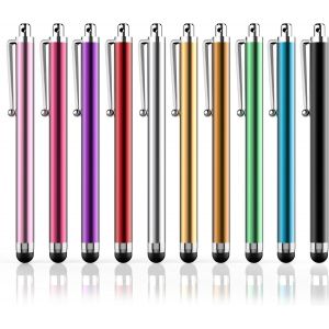 Lot de 10 stylets pour tablette avec &eacute;cran tactile pour t&eacute;l&eacute;phone portable,tablette,stylet pour tablette - Neuf