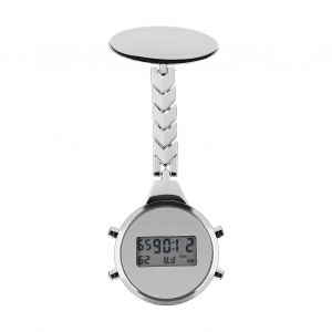 Montre De Poche D'infirmière,Montre D'infirmière Numérique Multifonction Broche Broche Montre D'infirmière Avec Calendrier Lumineux - Neuf