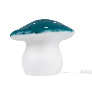 Lampe Grand Champignon Bleu Sarcelle - Neuf