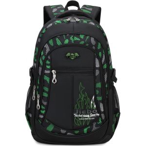 Cartable Garcon Primaire Enfants Grand Sac Ecole Ados College Imperm&eacute;able L&eacute;ger Cadeau 8 10 12 14 Ans.[B167] - Neuf