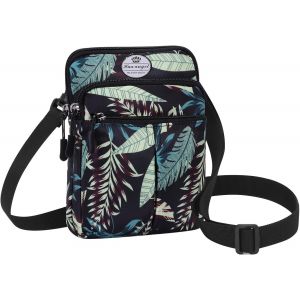 KALANKA-Banane Chic de Voyage - Ceinture pour Téléphone Unisexe Léger Multicolore - Mini Bandoulière avec Sangle Interchangeable pour Homme Femme Jogging Vélo Sport - Neuf