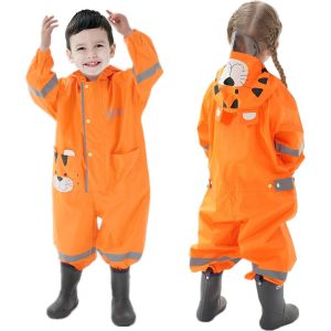 Imperméable À Capuche Pour Enfants, Imperméables Garçons Et Filles, Poncho Unise - Neuf