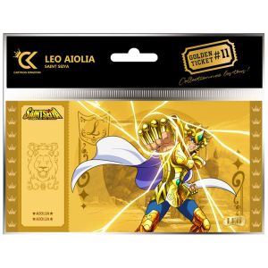 Golden Ticket Saint Seiya - Aiolia (Cartoon Kingdom) - Neuf