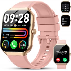Asfasfq-Montre Connectée Homme Femme Avec Appel Bluetooth, 1.96"" Hd Smartwatch Avec Etanche Ip68, Montre Connectee Avec 112+ Sportifs,Spo2,Sommeil Moniteur, Fréquence Cardiaque, Smart Watch Pour Andr - Neuf