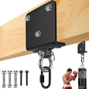 Support De Sac De Frappe, Montage Sur Poutre Support De Sac De Boxe, Kit De Suspension De Sac &Agrave; Dos Pivotant Pour L'entra&icirc;nement De Muay Thai, 1000lbs - Neuf