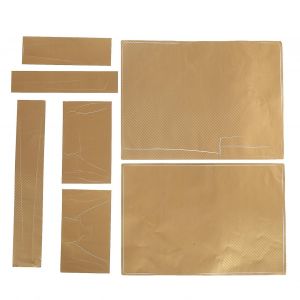 Manette De Jeu Autocollant De Protection Console De Jeu Skin D&eacute;coration Cover Compatible Avec Ps5 Gold-Ym - Neuf