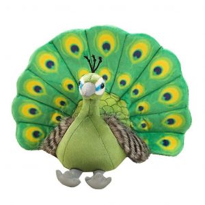 Peluche Douce Jouet Paon Animal En Peluche C&acirc;lin Poup&eacute;e B&eacute;b&eacute; Dormant-Jouet Home Decors - Neuf