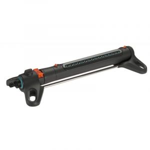 arroseur carré (gris), arroseur à oscillation pour jardinage et horticulture, tête d'arrosage à oscillation automatique pour pelouse, potager et agriculture - Neuf