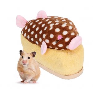 Hjlian Nid De Hamster Pour Animaux De Compagnie, Lit De Couchage Chaud, Petit Animal, Cochon D'inde, Souris, Herisson, Maison, Cage, Grotte, Jouet - Neuf