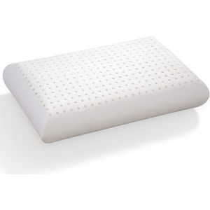 Ulteronixshop-OREILLER 70x40 cm en 100% LATEX &iquest; multi-perfor&eacute; Anti-Acariens & Hypoallerg&eacute;nique - FORME CLASSIQUE TRADITIONNELLE. - Neuf