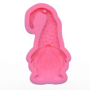 Pendentif De Noël Moule Époxy Père Noël Moule À Gâteau Créatif Fait À La Main - Neuf